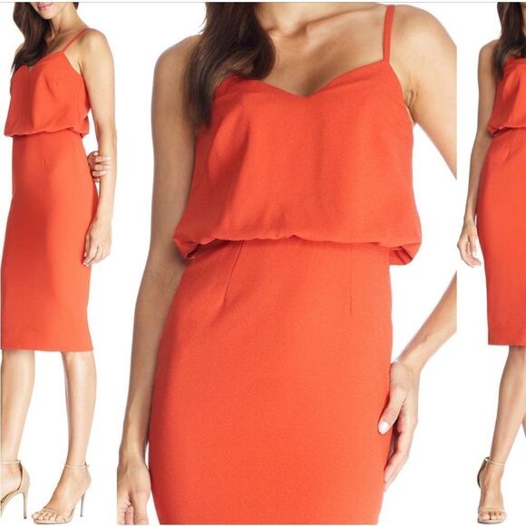 Dress the Population Alondra Blouson Sheath Dress - Picture 8 of 11